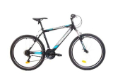 F.lli Schiano Range 26”, Bici MTB Uomo, Nero-Blu