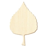 Foglia di betulla – Decorazione per bricolage, 3 – 50 cm, dimensioni: 41 cm, confezione da 100 pezzi
