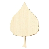 Foglia di betulla – Decorazione per bricolage, 3 – 50 cm, dimensioni: 39 cm, confezione da 100 pezzi