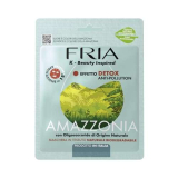 Fria K-Beauty Maschera Viso Amazzonia con Oligosaccaride di Origine Naturale, Effetto Detox Anti-Pollution sulla Pelle, Dermatologicamente Testata, Confezione da 1 Maschera