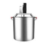 Frullatore Automatico Commerciale for Alimenti,Macchina for friggere con agitatore for Salse e condimenti for pentole Calde,frullatore Elettrico in Acciaio Inossidabile(80l)