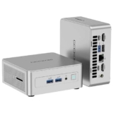 GEEKOM AI Mini PC AE8 – AMD Ryzen 9 8945HS Processore(8 Cores/16 Threads, fino a 5,20GHz), DDR5 32GB+1TB SSD, AMD Radeon™ 780M (12 core), Mini PC Windows 11/Wi-FI 6E/Bluetooth 5.2/HDMI/USB4.0