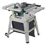 GOWE 255 sega da tavolo per legno fai da te da 25,4 cm per la lavorazione del legno da 2000 W, alta Quanlity Slide Table Saw (inclusa una lama per sega e un supporto)