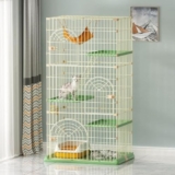 Gabbia for animali domestici all’aperto, box for animali domestici, spazio libero extra large, cabina for animali domestici, casa for animali domestici al chiuso, articoli for animali domestici(Green,