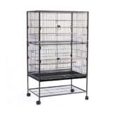 Gabbia per Uccelli Gabbia per Uccelli Grande Gabbia per Allevamento Allevamento Gabbia per pappagalli Voliera Canarie con Ruote Articoli per Animali Domestici