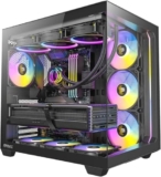 Gaming PC Assemblato Ultra 9 285k 24core 5,7Ghz – RTX 5070 TI 16GB – M.2 1TB nvme Gen4 – Ram 32GB DDR5 6000mhz XMP – Z890 WIFI – 10 Ventole ARGB – Dissipatore Liquido 360mm – Windows 11