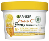 Garnier Cura nutriente del corpo per pelle secca e secca, burro per il corpo con mango e vitamina C, fino a 48 ore di idratazione, superfood corpo, 1 x 380 ml