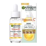 Garnier Siero Vitamina C Anti-Macchie, Illuminante e Rimpolpante, Arricchito con Vitamina C, Niacinamide e Acido Salicilico, Pelle Libera dalle Macchie Scure in Solo 6 Giorni, Incarnato Luminoso,30 ml
