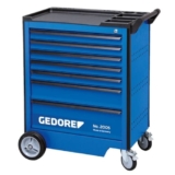 Gedore, Carrello con 147 pezzi assortimento, 2005-TS-308