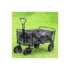 HAMAX Cocoon Twin – Rimorchio per bici per bambini, colore: grigio/nero