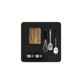 Generico Mensola da Parete in Metallo con Chiodi, per Veranda, divisorio, Accessori per pareti, espositore portaoggetti (Colore: Stile 1)