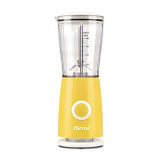 Girmi FR03 Frullatore Elettrico, 170W, 4 Lame in Acciaio INOX, 400 ml, Bicchiere graduato, Giallo