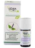Gisa Wellness – PATCHOULI – Olio Essenziale Bio – 100% Puro e Naturale – [5ml] – Alimentare – Aromaterapia – Cura della Persona – Benessere – Made in Italy