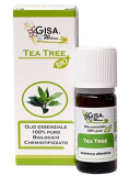 Gisa Wellness – TEA TREE – Olio Essenziale Bio – 100% Puro e Naturale – [10ml] – Alimentare – Aromaterapia – Cura della Persona – Benessere – Made in Italy