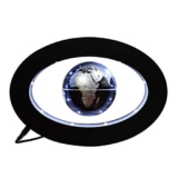 Globi Mappa sfera mondiale Terra blu ovale levitazione magnetica Decorazione globo Ornamento leggero Ufficio HD Regalo creativo creativo