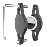 Gmili Supporto universale per bicicletta AirTag con viti antifurto, Può essere installato in bottiglia gabbia/portabici, Antispruzzo, accessorio antipolvere for apple airtag