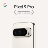 Google Pixel 9 Pro – Smartphone Android sbloccato con Gemini, sistema a tripla fotocamera posteriore, batteria con 24 ore di autonomia e display Super Actua da 6,3″ – Grigio creta, 256GB