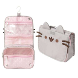 Grupo Erik: Beauty Case da Viaggio Pusheen/Necessaire da appendere con gancio girevole, 100% impermeabile, borsa da toilette trucchi, necessaire da viaggio o beauty case pusheen