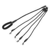 Guinzaglio per Cani, Guinzaglio Multiplo per 4 Cani Senza Grovigli Corda da Trazione per Cani da Compagnia Resistente All’Usura Articoli per Animali Domestici per Passeggiate All’Aperto