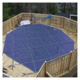 HAIXHX Copertura Piscina Copertura di Sicurezza per Piscina Interrata, 2 3 4 10 M Coperture Antipolvere per Piscine Domestiche Rotonde, Copertura per Piscine Esterne di Hotel(Wooden Floor,9M)