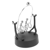 HAWILLOSCH Dispositivo Di Movimento Perpetuo Sport Decor Orbitale Girevole Gadget Accessori Per La Casa Arredamento Elettronico Perpetuo Decompressivo Scienza Newton Culla Di Plastica