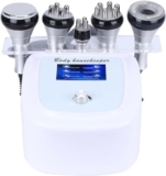 HDCCDM 80K Vacuum Cavitation Slimming Instrument, 5 in 1 Radio Frequency Slimming Beauty Machine for Waist Buttocks Legs Body Shaping Device