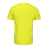 HEAD Maglietta Club Basic Uomo, Giallo, XL