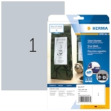 HERMA 4117 – Set di 32 etichette adesive resistenti alle intemperie, formato DIN A4, 210 x 297 mm, 800 fogli, pellicola di poliestere, lucide, autoadesive, stampabili, permanenti, 800 etichette