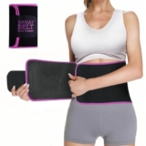 HOTBAG Fascia Addominale Dimagrante, Regolabile Fascia Sauna di Neoprene, Miglior Cintura Dimagrante per Uomo e Donna，Cintura Dimagrante Addominale per Palestra, Fitness e SPOR，Sauna Addominali (M)