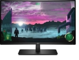 HP 27x Monitor Gaming Curvo, Schermo VA Antiriflesso FHD 27″, Tecnologia AMD FreeSync, Tempo di Risposta 5 ms, Refresh Rate 144 Hz, Regolabile Inclinazione, Compatibile VESA, DisplayPort, HDMI, Nero