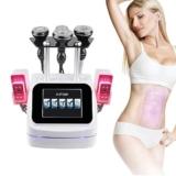 HSRG Body Shaping Machine, 5 in 1 S Shape 40k Cavitation Body Slimming Machine, Vacuum Multipolar RF Beauty Device, per Rassodare La Pelle, Ridurre Il Grasso E Perdere Peso