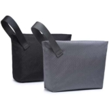 HYZUO Borse Organizer Cavi Viaggio Resistente All’acqua Portatile Porta Cavi, Tech Elettronica Accessori Gadget Borsa con Manico, Custodia Organizzatore per Caricatore, Carte, Nero+Spazio grigio