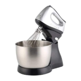 HZHXIFUFA Frullino per Le Uova – Sbattitore Elettrico Manuale – Frullino per Le Uova Portatile Sbattitore per Torte Piccolo, Controllo a 5 velocità, Acciaio Inossidabile