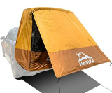 Hasika Tenda da campeggio per 2 persone, facile da montare, impermeabile in 120 secondi, 3000 mm, UPF 50+, giallo (grande)