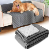 HezzLuv Copridivano & Copriletto Impermeabile per Cani, Coperta per Cani e Tappetino per Gatti per Divano, Letto, Lavabile Coperta per Animali Domestici, Ideale per Cani Grandi/Piccoli, 203x152cm