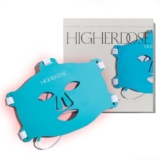 HigherDOSE Red Light Therapy Face Mask – Reduce Fine Lines and Wrinkles – Rejuvenates Skin and Enhances Natural Glow