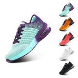 Hitmars Scarpe Running Donna Scarpe Ginnastica Corsa Leggero Sportive Sneakers Traspiranti Air Scarpe Camminata Fitness Jogging Casual all’Aperto Viola 38 EU