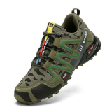 Hixingo Stile Mimetico Scarpe da Escursionismo Uomo, Scarpe da Trekking Estive Unisex Scarpe Trail Running Impermeabile Respirabile Sneakers da Trekking Scarpe da Ginnastica