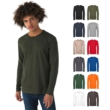 Hole Gadget | Magliette Manica Lunga Personalizzate Stampa Maglietta Personalizzata per Eventi, Abbigliamento Personalizzabile, Fiere T-Shirt Personalizzabile in Cotone BCTU05T (100)