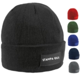 Hole Gadget ® | Cappelli Personalizzati a Cuffia Abbigliamento Professionale da Lavoro con Stampa o Ricamo Pubblicitario da Uomo o Donna, Divisa Aziendale e Rappresentanza PM192 (250)