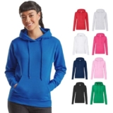 Hole Gadget ® | Felpa Personalizzata da Donna 100% Cotone – Cappuccio e Tascone Fruit of The Loom – per Aziende, Eventi, Merchandising – Logo Ricamato o Stampato FR620380 (30)