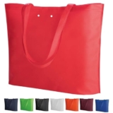 Hole Gadget ® | Stock 20 Shopper Personalizzate Pubblicitarie con Fori, Borse Gadget Aziendali Personalizzate in TNT con Logo, Buste Shopping Bag per Omaggi a Clienti PG158