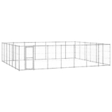 Home Arredamento Outdoor Cuccia per cani in acciaio zincato 50,82 m²