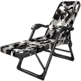 IIPOSAQQ Sedie a sdraio Zero Sedie pieghevoli reclinabili per giardino, spiaggia, piscina, campeggio, patio, resistente alle intemperie, in tessuto Oxford con poggiatesta, per patio, spiaggia