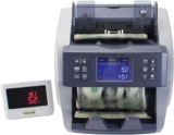 IUBGFTO Contasoldi Contasoldi Contavalute CIS Contavalute Mix Contasoldi Kazakistan Perù Rilevatore di Banconote Macchina per contare Banconote con Display LCD con modalità Multiple (con Display)