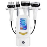 Ibtyzo 40k Massaggiatore Anticellulite Macchinario, 4 in 1 Radiofrequenza Professionale Viso e Corpo Massaggiatore Anti Cellulite Rassodanti e Tonificanti per Il Corpo