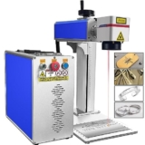 Incisore Laser a Fibra 50W Macchina per Incisione Laser 200mmx200mm Incisore Laser Engraver Raycus EZCAD/LightBurn 3000mm/s 1064nm 220 V per Metalli Alluminio Acciaio Oro Argento Gioielli etc.(50W)