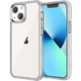 JETech Cover per iPhone 13 6,1 Pollici, Anti Ingiallimento Custodia con Assorbimento degli Urti e Anti-Graffio (Trasparente)