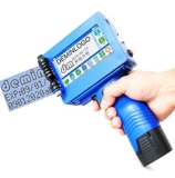 JINHH Stampante a Getto d’inchiostro Portatile QR Bar Codice Batch Numero Data Logo Etichetta Data scadenza Stampante a Getto d’inchiostro Termica Portatile Portatile