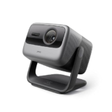 JMGO N1S Ultimate Proiettore 4K Triple Laser, 3300 ISO Lumen Proiettore con GTV Netflix, Gimbal Correzione Istantanea Immagine, 180″, Blu-ray 3D, HDR10, 20W Doppio Altoparlante con Dolby Digital Plus